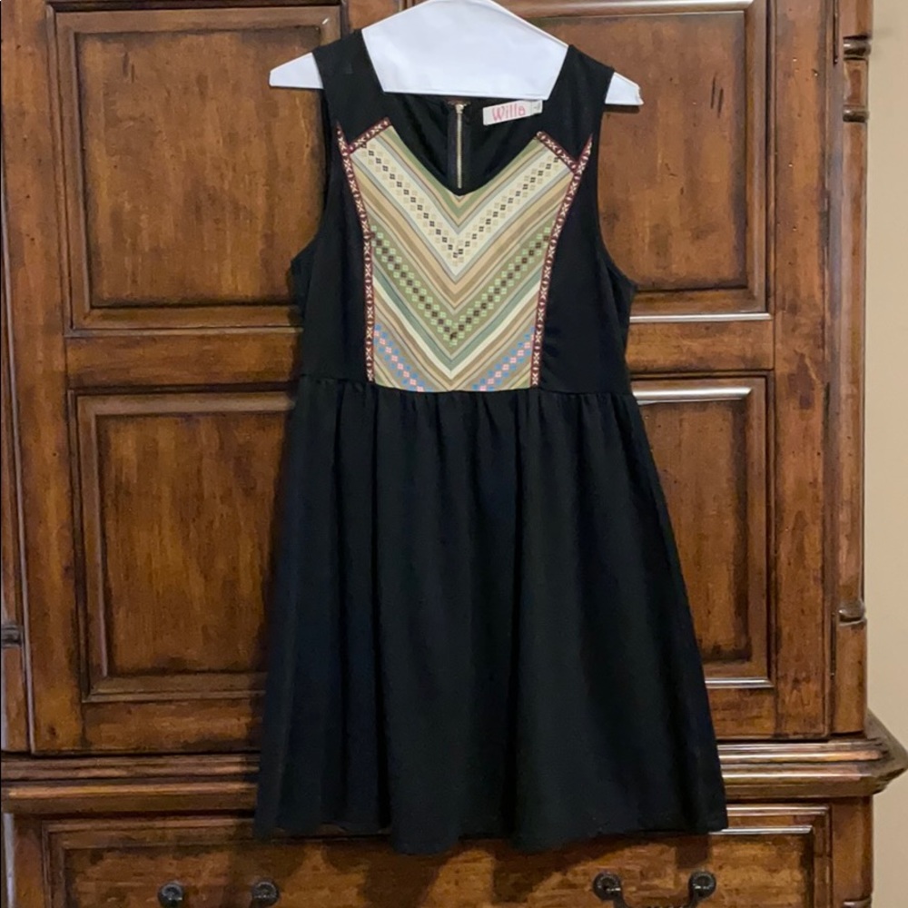Little black dress with a flair